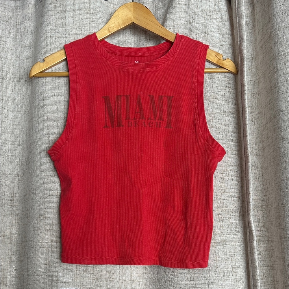 NoBo cutoff shirt. Size Large